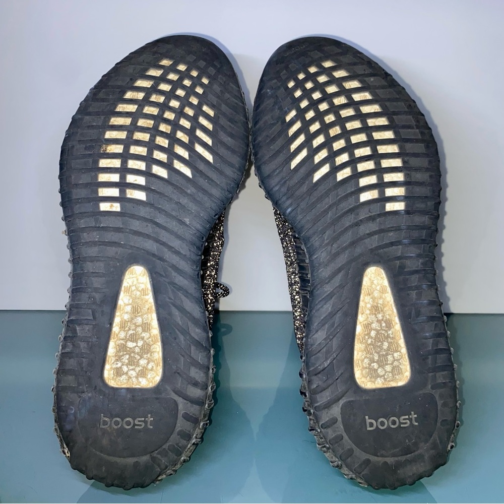 Reflective Adidas Black Men's Sneakers Size 10.5 - Picture 6 of 7